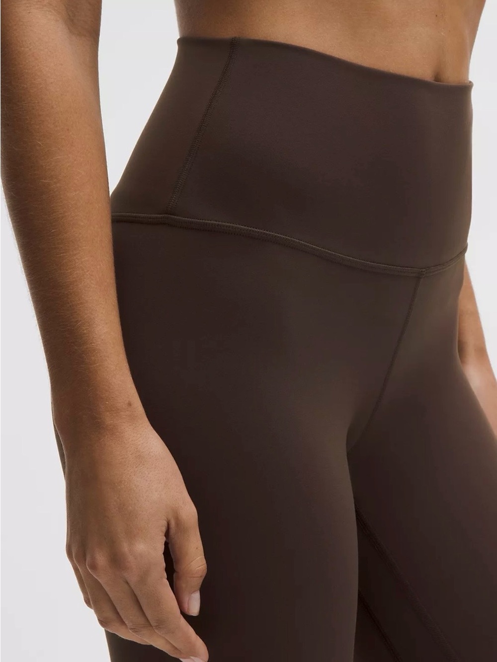 lululemon Align™ High-Rise Pant 28" ; Chocolate Brown - Picture 4 of 6